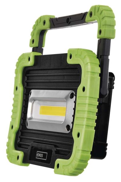 Emos P4534 - Pracovní přenosný dobíjecí LED reflektor 5W, 600lm, 3000mAh (Přenosný LED reflektor, AKU nabíjení přes USB)
