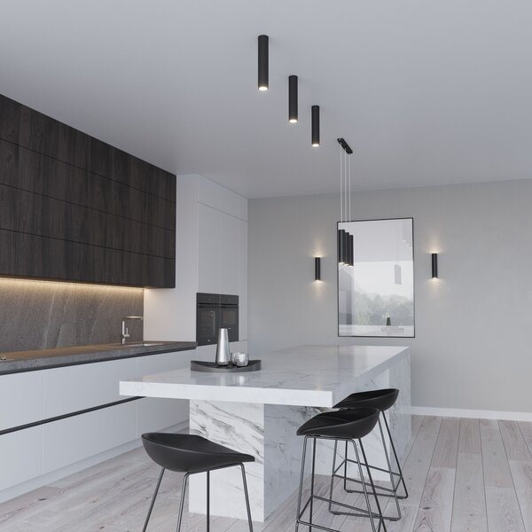 Sollux Lighting Závěsná lampa LAGOS 2P černá