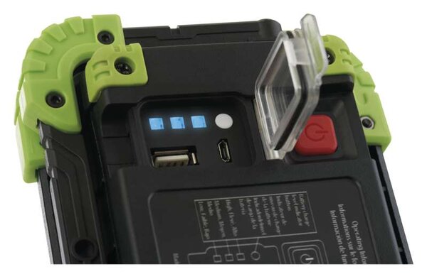Emos P4534 - Pracovní přenosný dobíjecí LED reflektor 5W, 600lm, 3000mAh (Přenosný LED reflektor, AKU nabíjení přes USB)