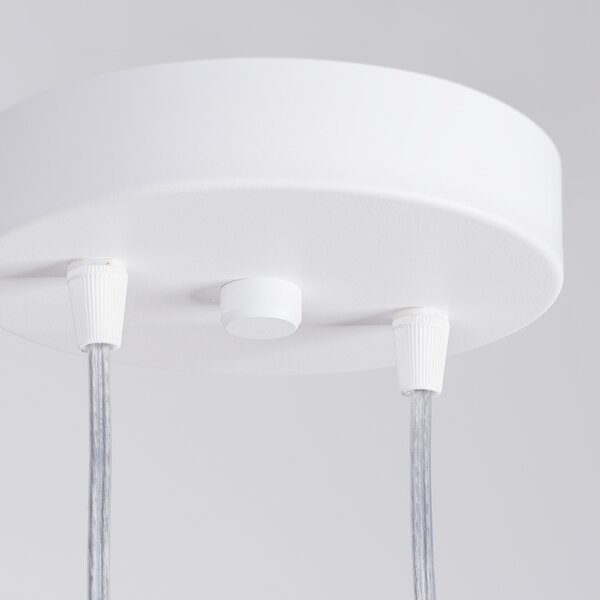 Sollux Lighting Závěsná lampa LAGOS 2P bílá