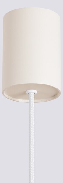 Sollux Lighting Závěsná lampa ESTRIA 1 béžová