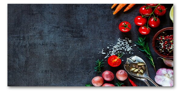 Foto obraz sklo tvrzené Ingredience osh-95665511