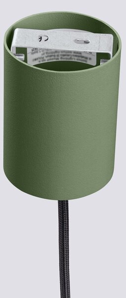 Sollux Lighting Závěsná lampa ESTRIA 1 béžová/olivově zelená