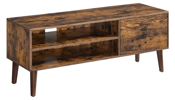 SONGMICS TV stolek VASAGLE DALLIE 120 cm hnědý