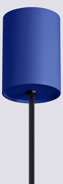 Sollux Lighting Závěsná lampa ESTRIA 1 bílá/ultramarínová