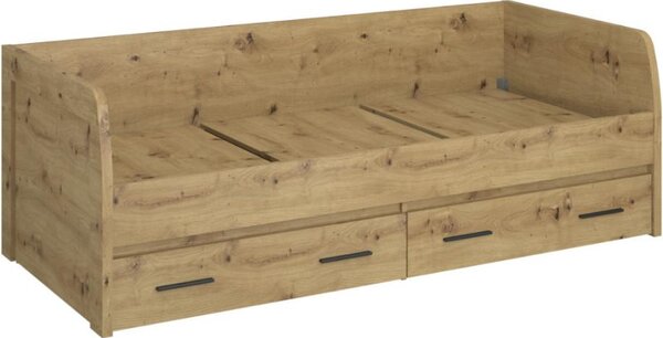 Kondela Postel 2S AIRON 90x200, dub artisan