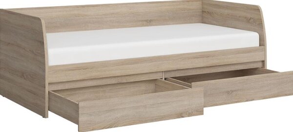 Kondela Postel 2S NORTY TYP 28 90x200, dub sonoma