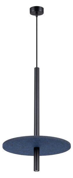Sollux Lighting Závěsná lampa FELTRO 1 černá/tmavě modrá