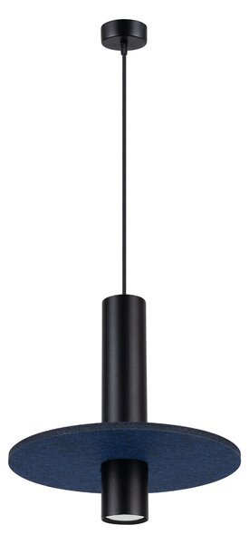 Sollux Lighting Závěsné svítidlo PELTA 1 černé/tmavě modré