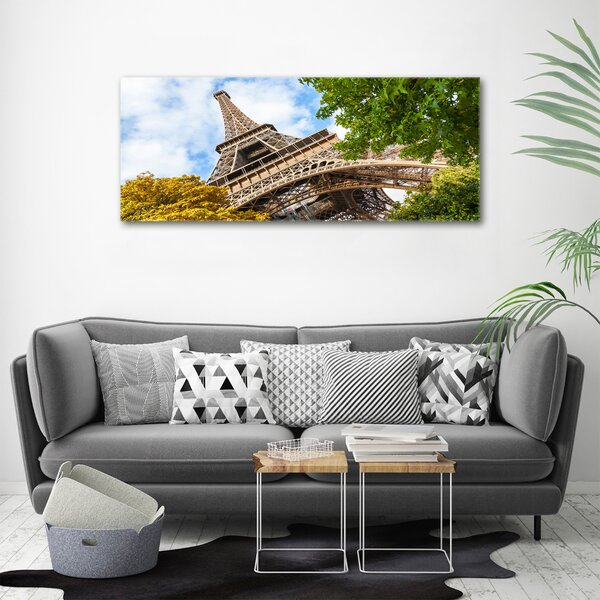 Moderní fotoobraz canvas na rámu Eiffelova věž Paříž oc-96010158