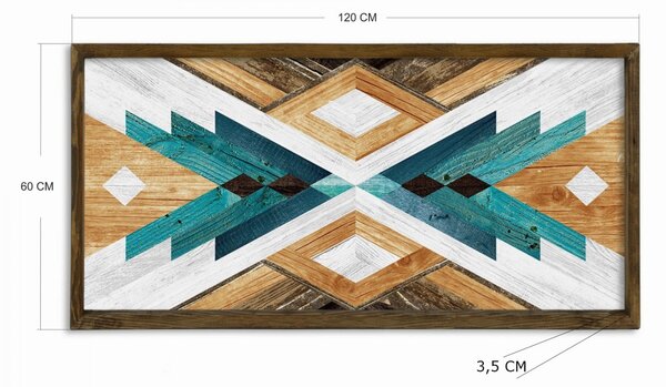 Hanah Home Obraz Framed 120x60 cm vícebarevný