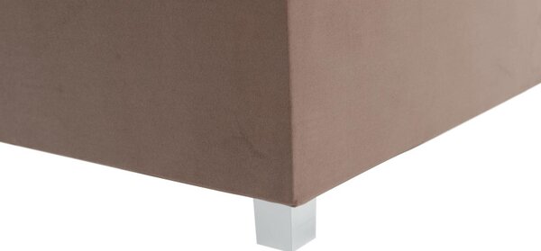 Kondela Válenda AURIA UNI 90x200 s úložným prostorem, hnědá Taupe Trinity 06