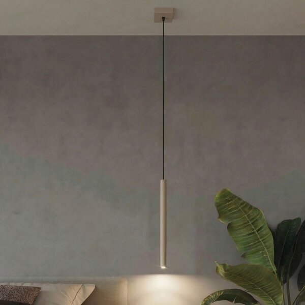 Sollux Lighting Závěsné svítidlo PASTELO 1 šedobéžové