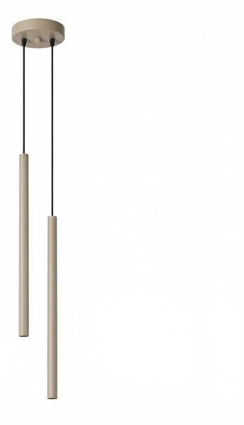 Sollux Lighting Závěsné svítidlo PASTELO 2 šedobéžové