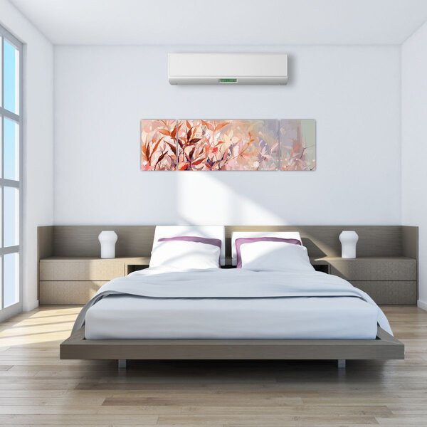 Obraz - Malba pastelový podzim (170x50 cm)