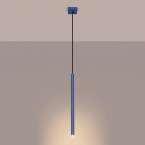 Sollux Lighting Závěsné svítidlo PASTELO 1 ultramarínové
