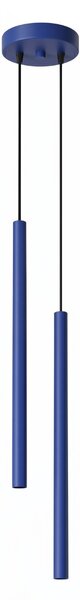 Sollux Lighting Závěsné svítidlo PASTELO 2 ultramarínové