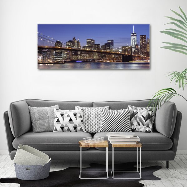 Foto obraz canvas Manhattan noc oc-96191867