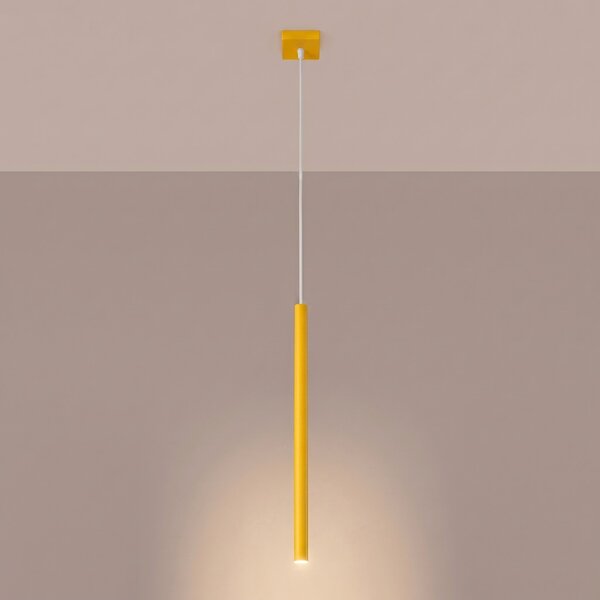 Sollux Lighting Závěsné svítidlo PASTELO 1 žluté