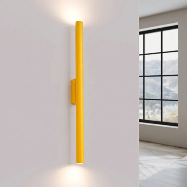 Sollux Lighting Nástěnné svítidlo PASTELO 2 žluté