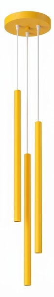 Sollux Lighting Závěsné svítidlo PASTELO 3P žluté
