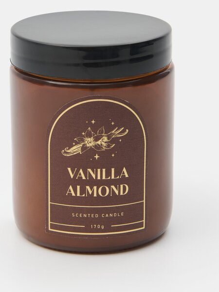 Sinsay - Vonná svíčka Vanilla & Almond - hnědá