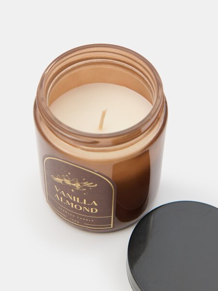 Sinsay - Vonná svíčka Vanilla & Almond - hnědá