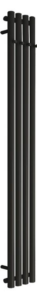 Oltens Stang koupelnový radiátor designově 150x20.5 cm černá mat 55020300