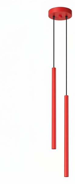 Sollux Lighting Závěsné svítidlo PASTELO 2 červené