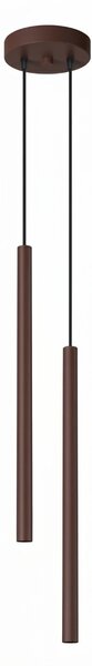 Sollux Lighting Závěsné svítidlo PASTELO 2 hnědé