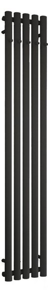 Oltens Stang koupelnový radiátor designově 150x26 cm černá mat 55021300