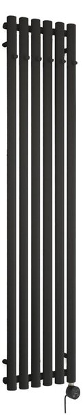 Oltens Stang elektrický radiátor 150x31.5 cm černá mat 55122300