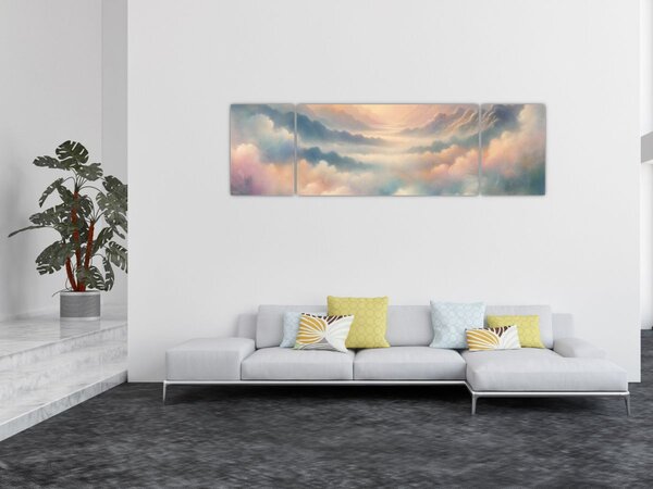 Obraz - Oblaka (170x50 cm)