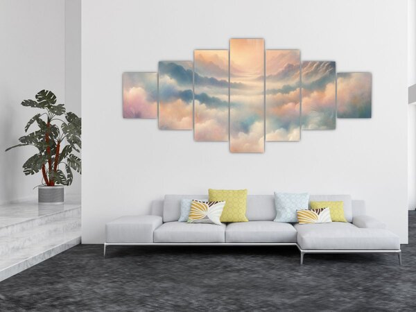 Obraz - Oblaka (210x100 cm)