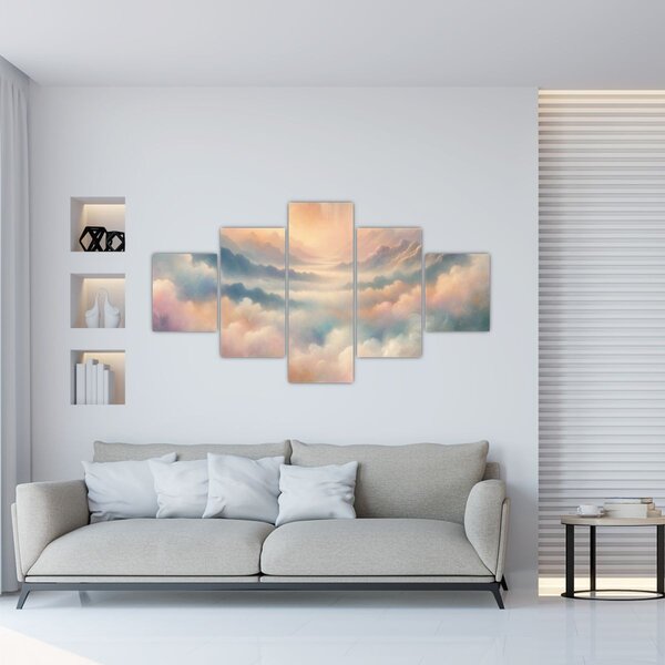 Obraz - Oblaka (125x70 cm)