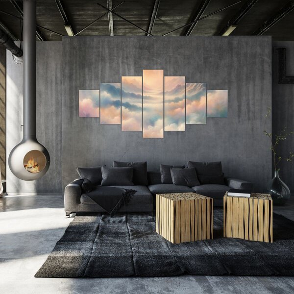 Obraz - Oblaka (210x100 cm)