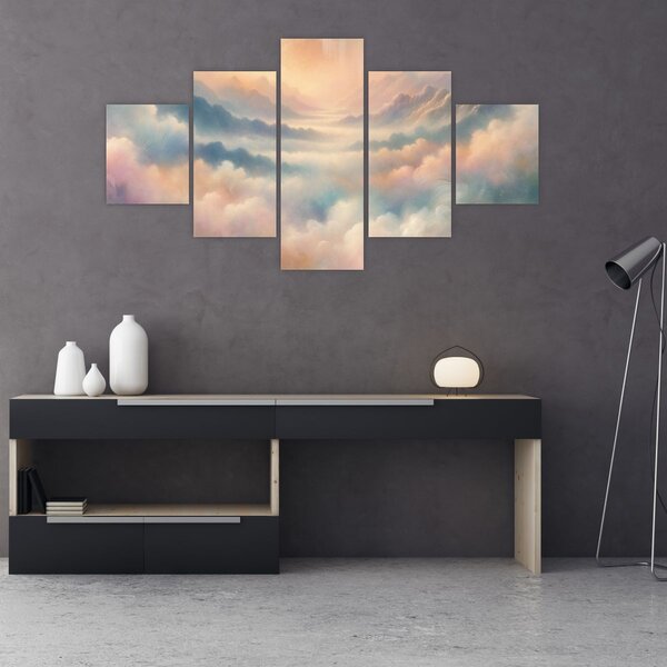 Obraz - Oblaka (125x70 cm)