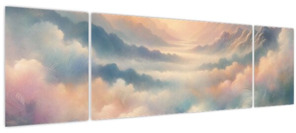 Obraz - Oblaka (170x50 cm)