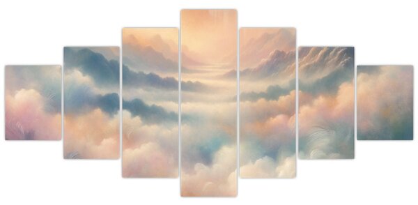 Obraz - Oblaka (210x100 cm)