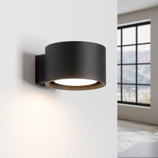 Sollux Lighting Nástěnné svítidlo MODO 1 černé GX53