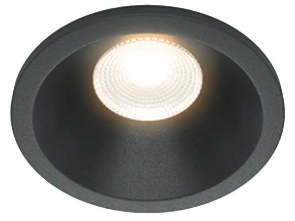 Maytoni downlight Zoom LED 60° zápustné kruhové svítidlo černé 6W3000KNe