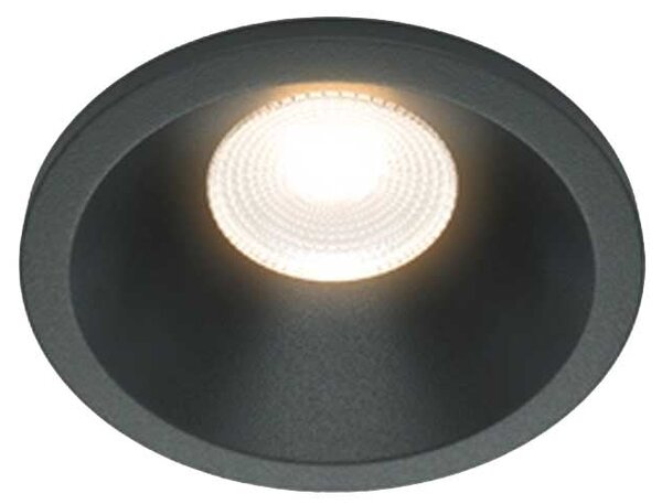 Maytoni downlight Zoom LED 60° zápustné kruhové svítidlo černé 6W3000KNe