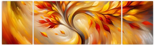 Obraz - Podzimní strom (170x50 cm)