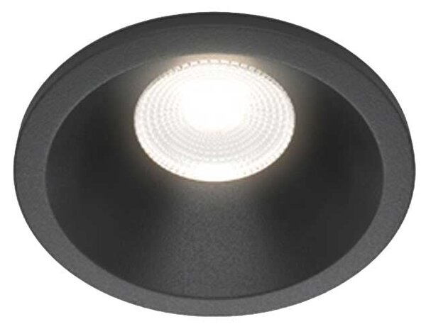 Maytoni downlight Zoom LED 60° zápustné kruhové svítidlo černé 6W3000KNe