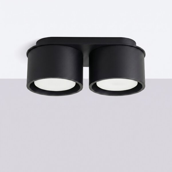 Sollux Lighting Stropní svítidlo MODO 2 černé GX53