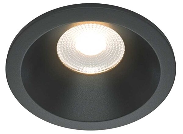 Maytoni downlight Zoom LED 60° zápustné kruhové svítidlo černé 6W3000KNe