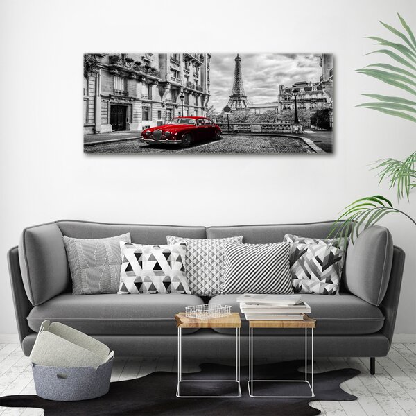 Foto obraz canvas Červená limuzína oc-96836225