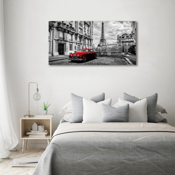 Foto obraz canvas Červená limuzína oc-96836225