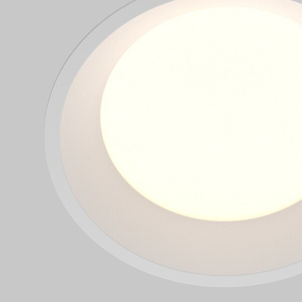 Maytoni downlight Okno LED 100° zápustné kruhové svítidlo 12W3000K/4000K/6000K