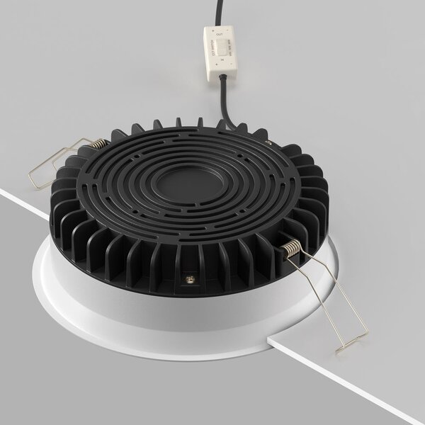 Maytoni downlight Okno LED 100° zápustné kruhové svítidlo 12W3000K/4000K/6000K
